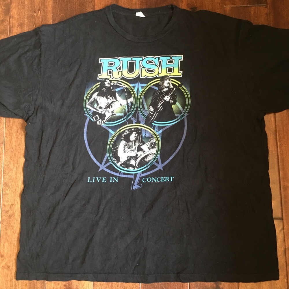 Rush Live In Concert T-Shirt